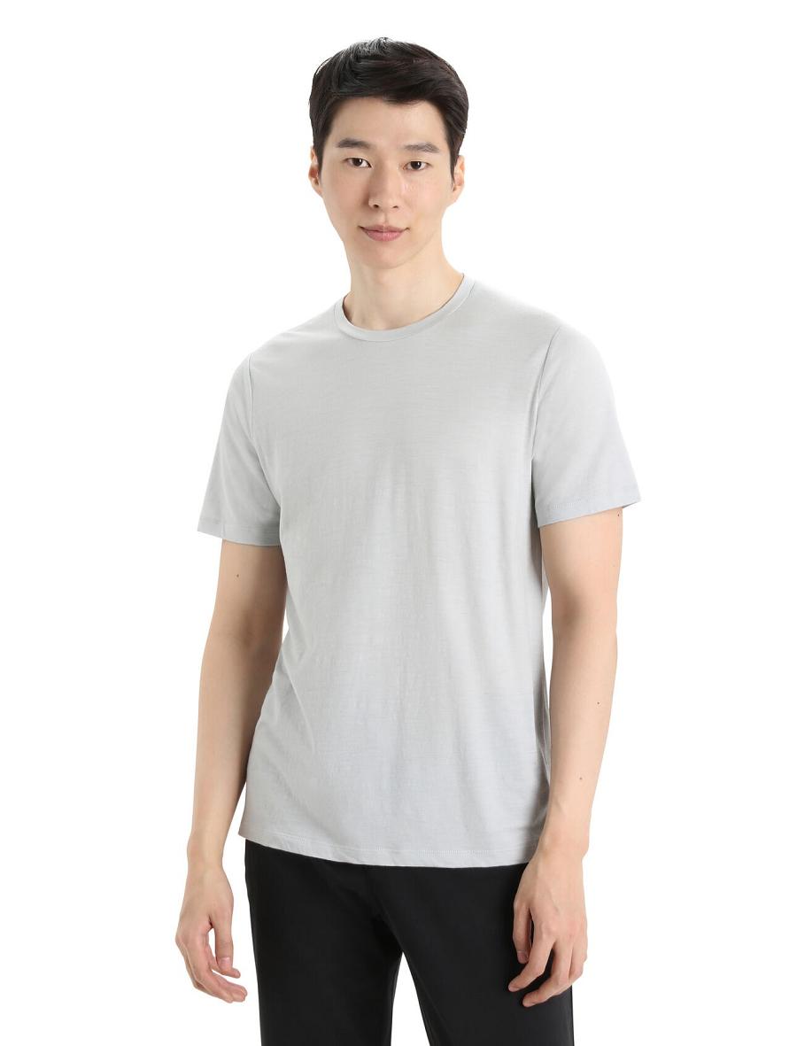 Icebreaker Merino Tech Lite II Lyhyt Sleeve Tee Miesten T Paidat Beige | FI 1165XYUF